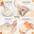 thumbnail image 4 of EssPur Sourdough Starter Kit, Complete Bread Baking Supplies with Banneton Proofing Basket, Bread Making Tools Set, Sourdough Kit Gift for Bakers, 4 of 9