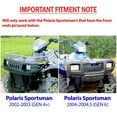 thumbnail image 3 of Krator Heavy-Duty ATV Winch Mount Bracket Compatible with Polaris Sportsman 600 (GEN 6) 2004, 3 of 6