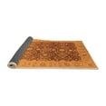thumbnail image 2 of Ahgly Company Indoor Round Oriental Orange Industrial Area Rugs, 8' Round, 2 of 4
