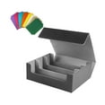 thumbnail image 2 of Estuche para guardar de cartas Estuche para guardar cartas estándar Cartas de béisbol Cartas rígidas Gris, 2 of 8