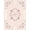 Pink, Pattern 6, variant on ODIKA 8'x10' Washable Area Rug Durable, Non-Slip Pink Dainty Rosebud Cluster Vintage Charm for Living Room, Under Sectional, Family