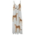 thumbnail image 6 of Cheetah Seamless Pattern Repeat Sleeveless Dress Women's Evening Dress Womans Clothing, 6 of 9