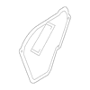 Genuine OE Kia Water Deflector - 83391-A7000