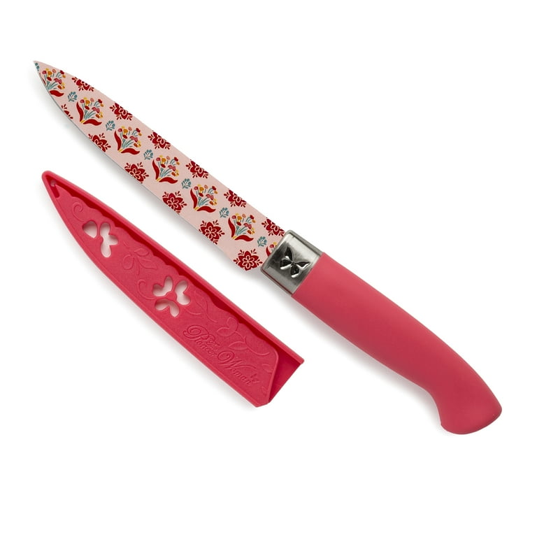 新品・ボロンファイバー製・ビッグハーフムーンキール&ミニセンター・setフィン！ The Pioneer Woman Wildflower Whimsy 20-Piece Stainless Steel