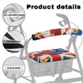 thumbnail image 5 of HELLHERO Waterproof Rollator Walker Seat Covers Walker Seat Cover & Butterfly for Elder Easy Install for Elderly Adults Fit Walkers, 5 of 7