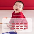 thumbnail image 3 of Ropa de un año para niños y niñas de un año Vestido de banquete de cien días Mono estilo chino estilo Tang Ropa de primavera y otoño invierno, 3 of 5