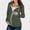 Army Green, variant on Maternity Casual Long Sleeve Coat, Spring and Summer Pregnant Blouse, Womens Solid Color Casual Comfortable Hooded Zip Up Outerwear for Pregnancy Jacket Red, S