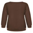 thumbnail image 3 of AMERTEER Sweat-Shirts Christm Citrouille Modèles Pulls Col Rond Automne Hiver Manches Longues Entraînement Pulls Streetwear, 3 of 6