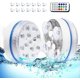 thumbnail image 1 of Luces llevadas sumergibles con el imán, luces llevadas de la piscina subacuática impermeable Ip68 con 13 LED, 4 Sucti LingWen 8390614699137, 1 of 1