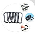 thumbnail image 4 of Kesenlong Carabiners 5Pcs Metal Carabiner Clip Key Chain Buckle Aluminum Alloy Buckle Metal Carabiner, 4 of 9