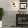 thumbnail image 2 of Evelyn&Zoe Industrial Metal Floor Lamp, 2 of 10