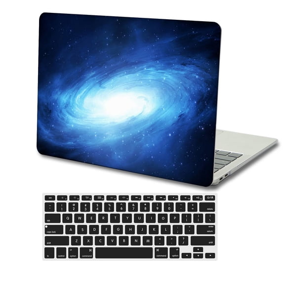 KSK KAISHEK Hard Case Only Compatible Newest MacBook Pro 15" with Retina Display Touch ID + Black Keyboard Cover Model: A1990/A1707 (Galaxy A 42)