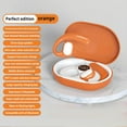 thumbnail image 6 of Open Ear Headphones Bluetooth Ear buds 80Hrs Playtime Wireless Earbuds with Earhooks IPX7 Waterproof Touch Control Air Conduction Sport Headsets Bluetooth 5.3 Earphones for Workout Running(Orange), 6 of 7