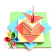 thumbnail image 3 of DEEPCRAFF 500Pcs Construction Paper in Assorted Colors for Paper Folding and Handcraft Projects, 3 of 8