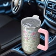 thumbnail image 6 of OBREWU Pioneer Flower Tumbler with Handle and Lid,40oz Pioneer Flower Double Wall Vacuum Insulated Tumbler,Pioneer Flower Cups Gift for Women and Men, 6 of 7