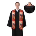 thumbnail image 4 of Kdxio Space Skeleton Art Graduation Stole Class, Graduation Sash, Unisex Adult 36" Academic Commencements-Flattened, 4 of 7