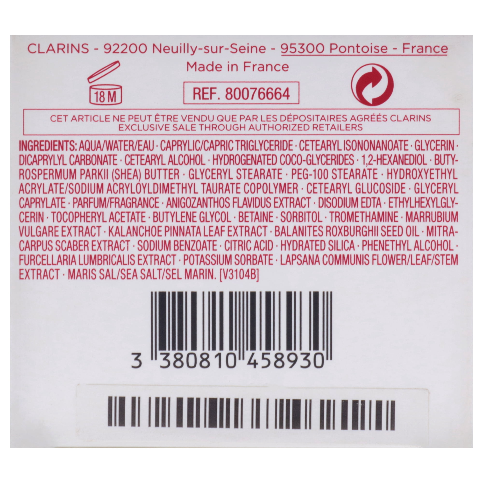 Extra Firming Night Cream - All Skin Types by Clarins for Unisex - 1.6 oz Cream