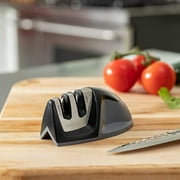 Agiberg Premium Aiguiseur De Couteaux Antidérapant Cuisine Professionnelle Chef 3 Conception De Fente