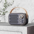 thumbnail image 2 of Vintage Bluetooth-Compatible Speaker Portable Small Wireless Smart Speakers, 2 of 5