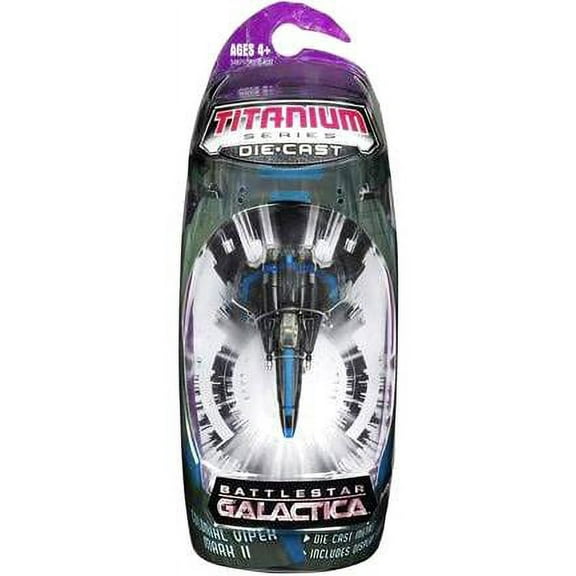 Colonial Viper Mark II Diecast Vehicle Black Titanium Series