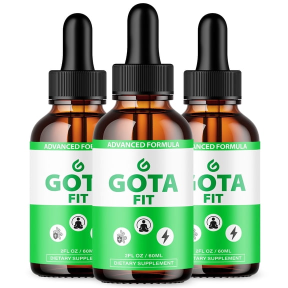 Gota Fit Advanced Formula Drops Supporting Your Active Lifesyle Naturally GotaFit 90 Servings