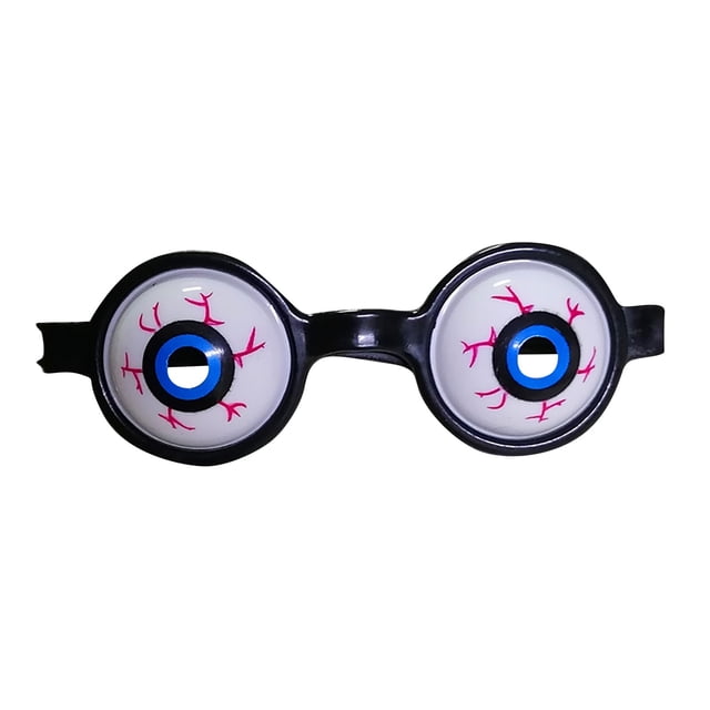 Gafas de Halloween con forma de globo ocular, gafas de terror, gafas de plástico, maquillaje para fiesta de graduación, disfraces, accesorios, suministros para fiestas, regalos