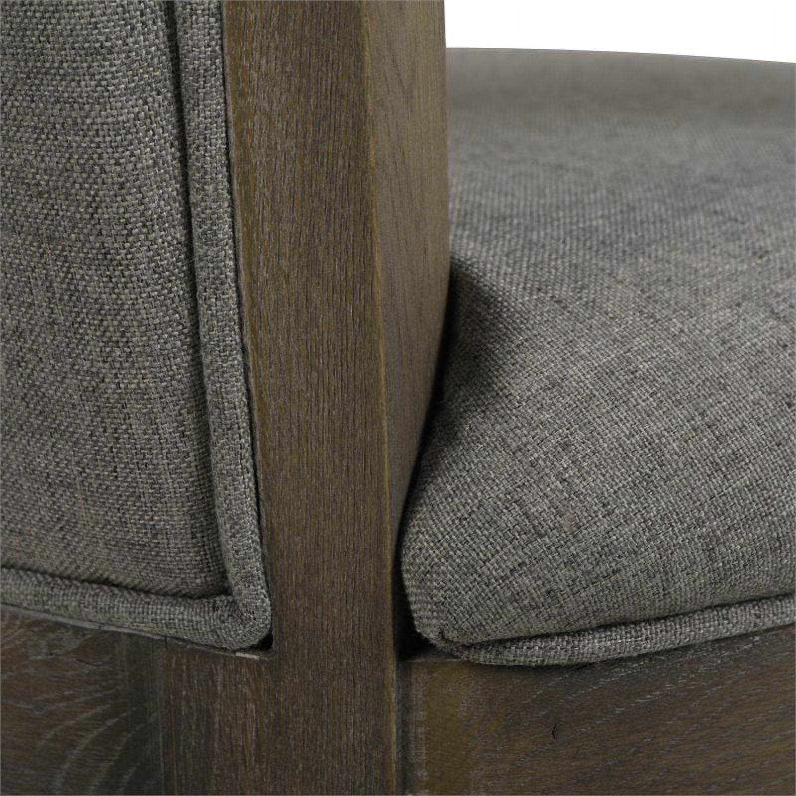 Jennifer Taylor Home Williams 27" Counter Height Bar Stool Dark Heathered Grey
