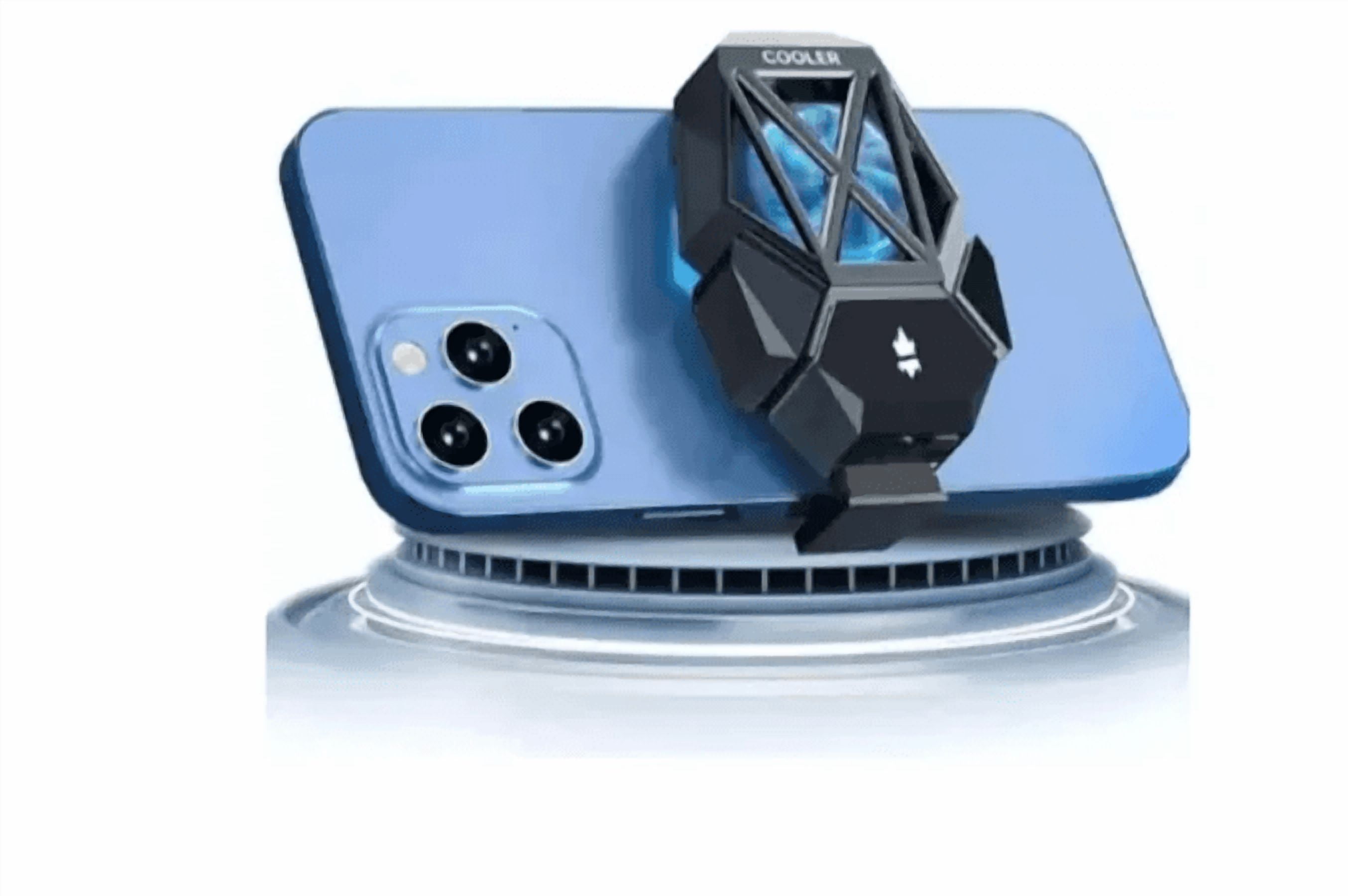 Ventilador Enfriador De Celular Ventilador Xtellar negro