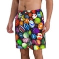 thumbnail image 2 of Naloa Easter Eggs2 Men's Beach Shorts, Surfing shorts, Swim trunks, Quick Dry Swim Trunks for Surfing Beach Fun - XX-Large, 2 of 9