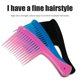 thumbnail image 1 of Mango de peine de dientes anchos grandes para desenredar la herramienta de cepillo para reducir la pérdida de cabello (negro) Likrtyny cuidado belleza, 1 of 9