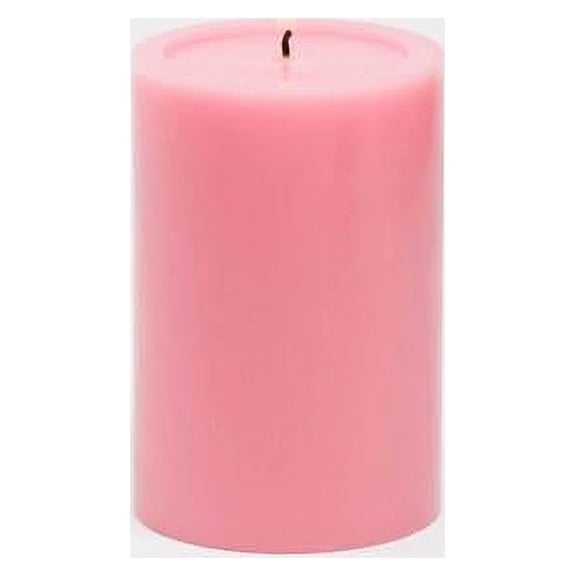 Richland 4" x 6" Pink Pillar Candles Set of 6