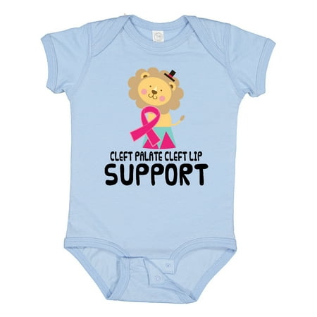 

Inktastic Cleft Palate Cleft Lip Support Lion Gift Baby Boy or Baby Girl Bodysuit