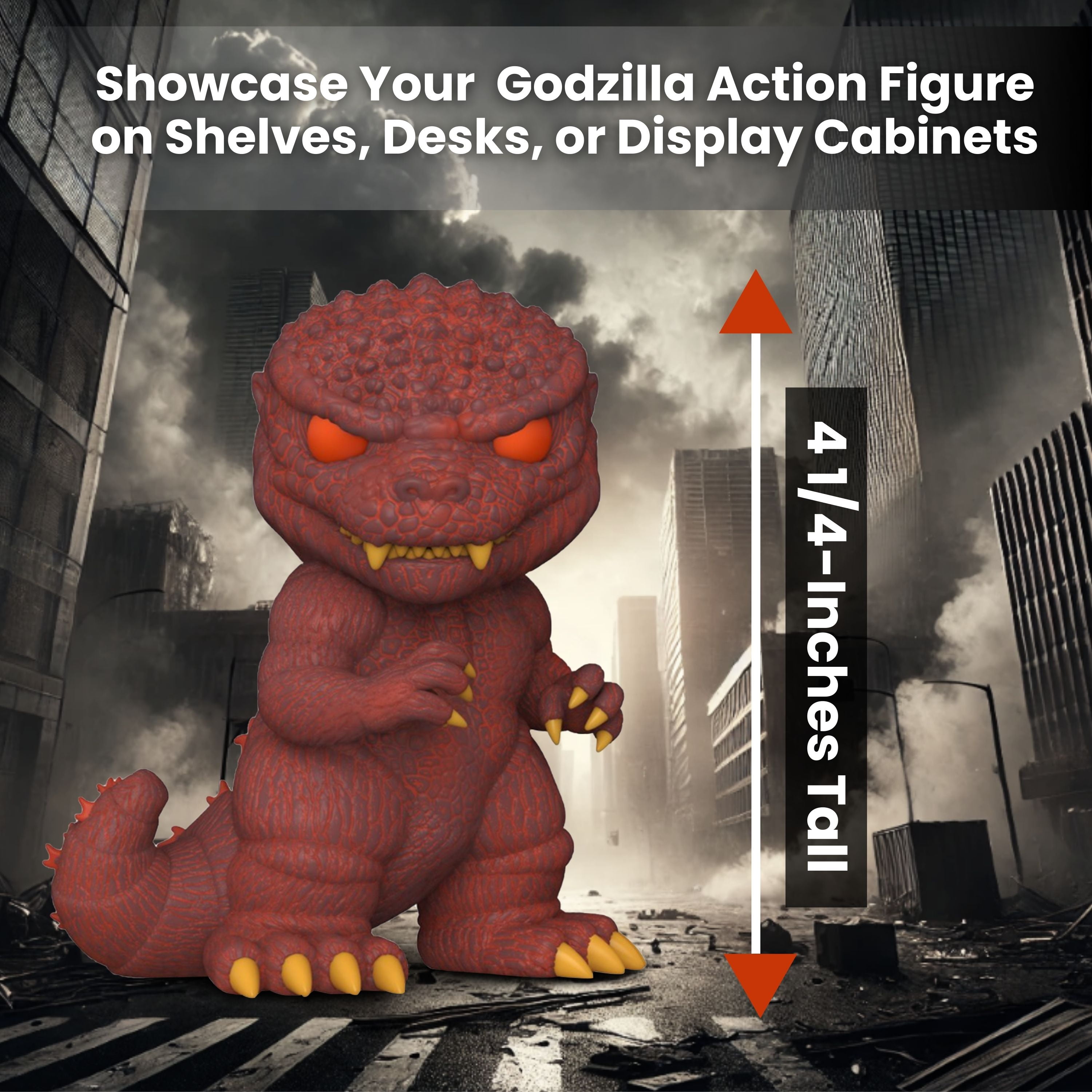Funko Pop! Movies Godzilla (1984) 70th Anniversary Chase L.E. Vinyl Figure 1663