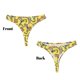 thumbnail image 3 of Balery Ducks Tangas de Algodón para Mujer con Estampado – Ropa Interior Sexy, Transpirable, G-string-XX-Large, 3 of 6