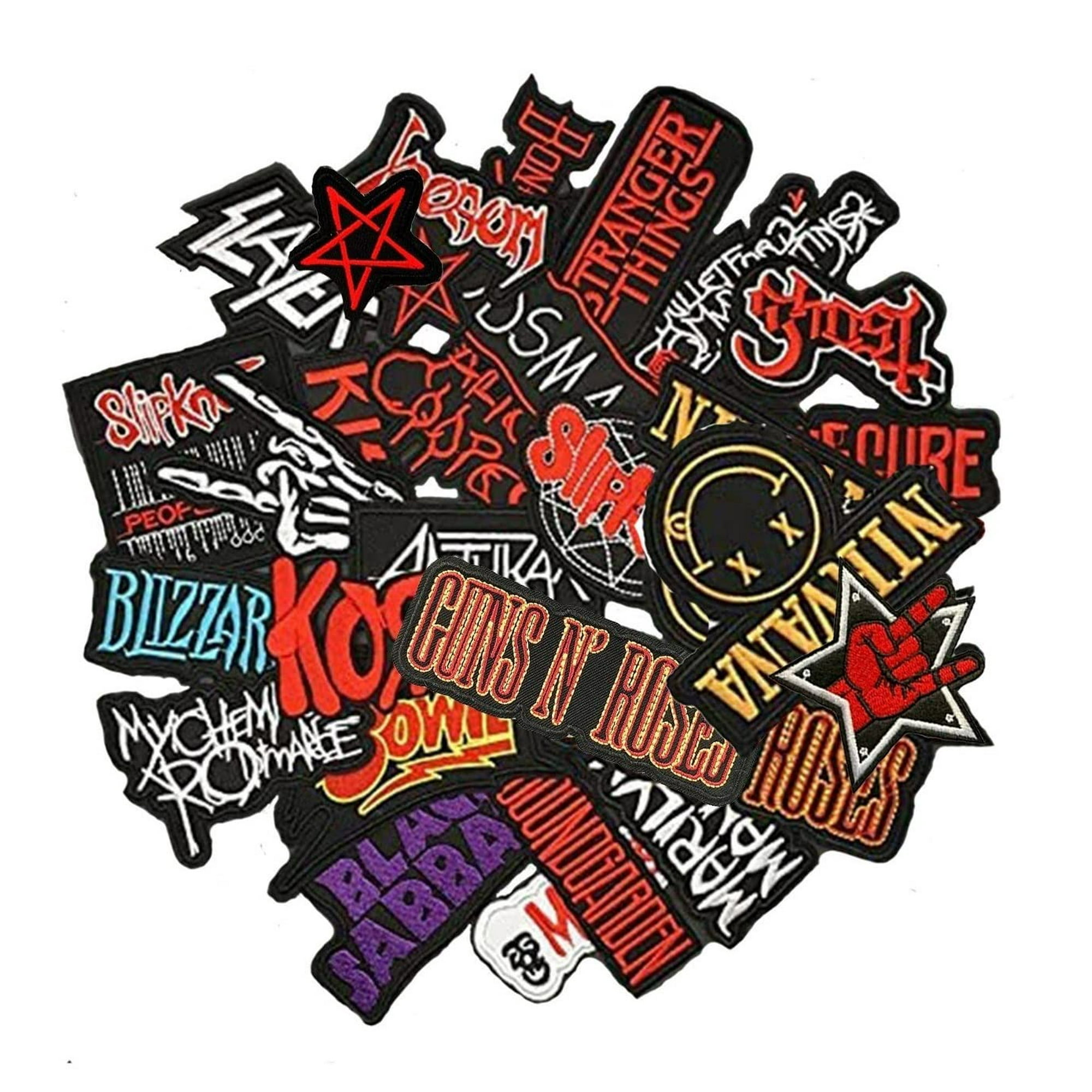 Punk rock jacket patches clearance