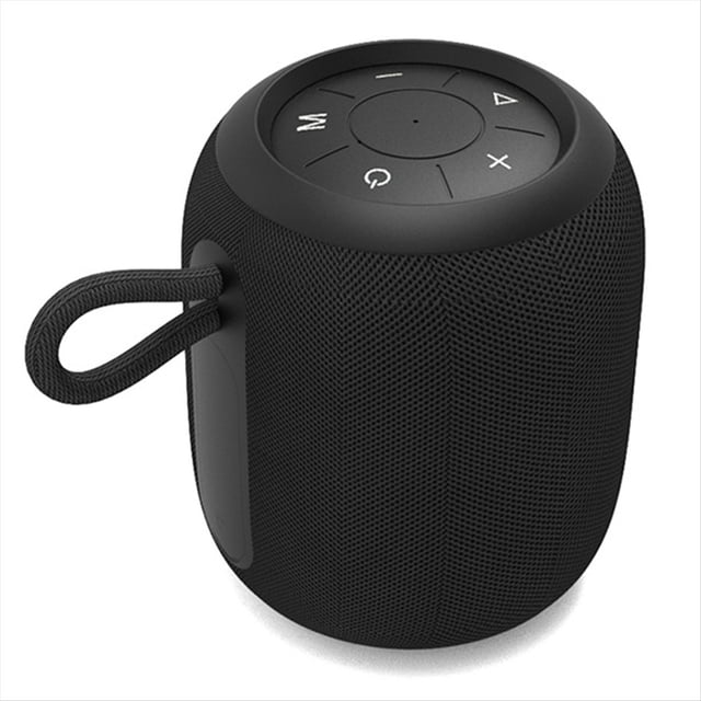 Altavoz Bluetooth Portátil para Exteriores, Inalámbrico, Pequeño Subwoofer, Multifunción, Color Negro.