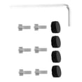 thumbnail image 4 of BESTYASH 1Set Electric Scooter Front Fork Protection Shell Rubber Cap Replacement with Screws and Hex Wrench, 4 of 8