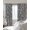 Dark Grey, variant on Grey White Botanical Blackout Curtains for Bedroom/Living Room, Thermal Insulated Kitchen Curtains, Pastoral Spring Floral Summer Art Grommet Darkening Window Treatment Drapes 52"x84"x2