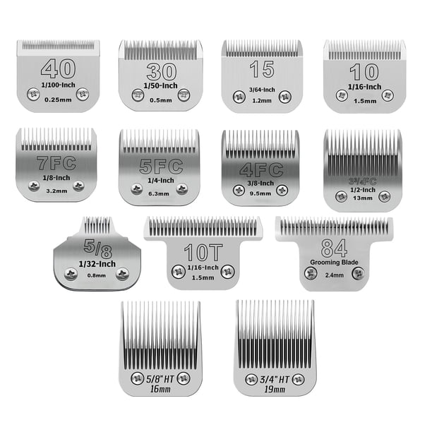 Blade Kit de cortapelos DODAER para mascotas y perros Andis/Oster A5