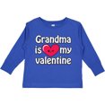 thumbnail image 3 of Inktastic Grandma is My Valentine Boys or Girls Long Sleeve Toddler T-Shirt, 3 of 5
