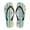 Color 3, variant on Stylish Durable Beach Sandals for Women Girls Printed Flip Flops with Coconut Trees for Summer Size 5-9