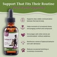 thumbnail image 3 of PetAlive EaseSure-S - Dog and Cat Calming Drops - Herbal Pet Supplement to Relax and Reduce Involuntary Muscle Movements, Twitching - Care for Cats and Dogs - 59 mL, 3 of 9