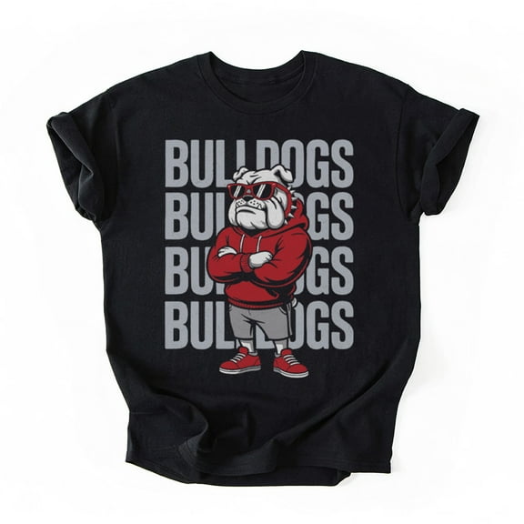 Retro Bulldogs Gift for Men Women Boys Girls Kids T-Shirt, Multicolors, Size S-5XL