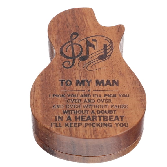 HINTRMENT Guitar Organizer 1Pack with Wooden Material for School and Parties