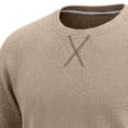 thumbnail image 4 of Cmfcve Corduroy T Shirts for Men Ribbed Crew Neck Summer Tops Casual Short Sleeve Vintage Pullover Tee, 4 of 5