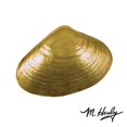 thumbnail image 1 of Michael Healy Designs MH1121 Surf Clam Premium Size Door Knocker, Brass, 1 of 1