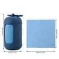 thumbnail image 4 of Cooling Towel Soft Breathable Towel Fast Dry Microfiber Cloth for Yoga Golf Camping Running, 4 of 9