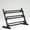 Dumbbell Rack-Black (Extra Large), variant on Mikolo Rubber Hex Dumbbell Set with Racks, Options in 550lbs, Strength Training Weight Set Home Gym