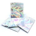 thumbnail image 3 of 50 Pcs Sacs Ziploc Refermables Pochette en Papier D\'aluminium pour Rangement d'Aliments de Fête, 3 of 6