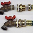 thumbnail image 4 of 2 Pieces Water Tank Connector 3/4 Inch Premium Brass Rain Barrel Feed-Through + 2X Rubber Seals Rain Barrel, 4 of 5